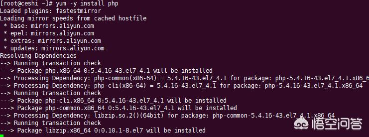 linux搭建网站运行环境
