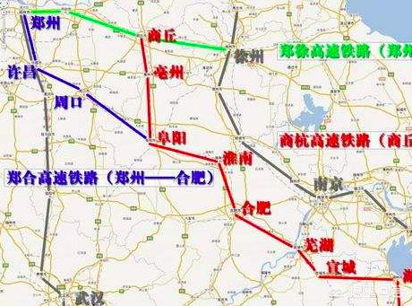 合肥正在修建的高铁有哪些？