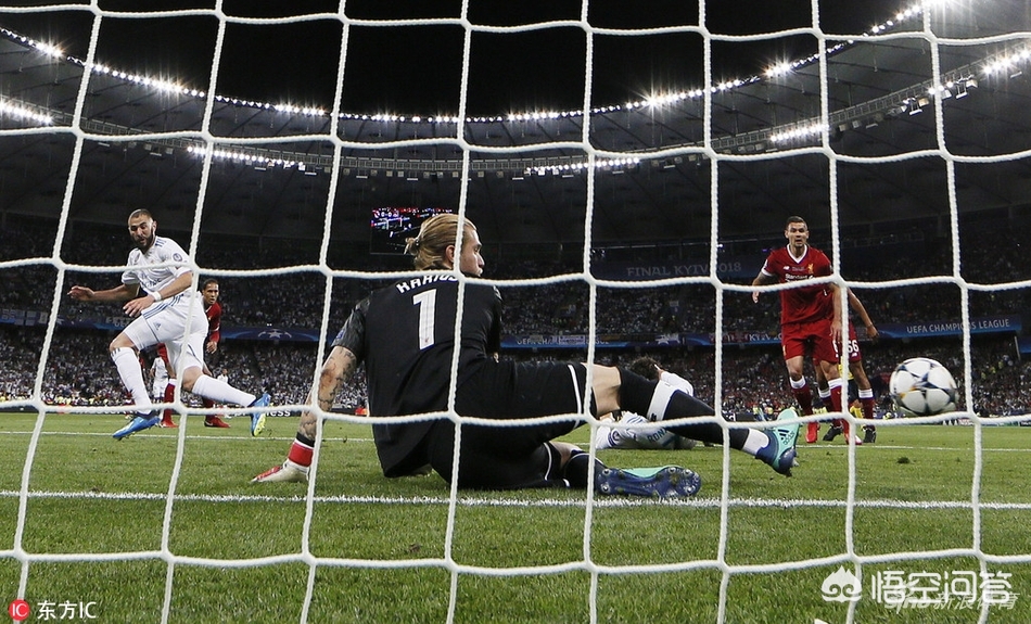 凌晨欧冠决赛，皇马首粒进球，本泽马破门是否越位？