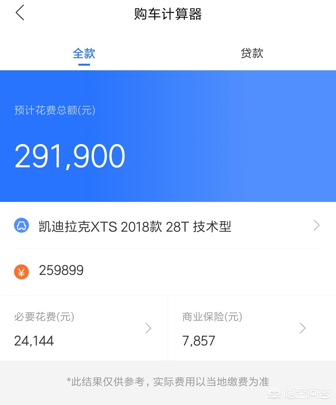 凯迪拉克xts配置参数