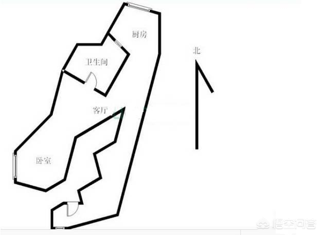 ,奇葩的小三室户型,到底该怎么设计呢?