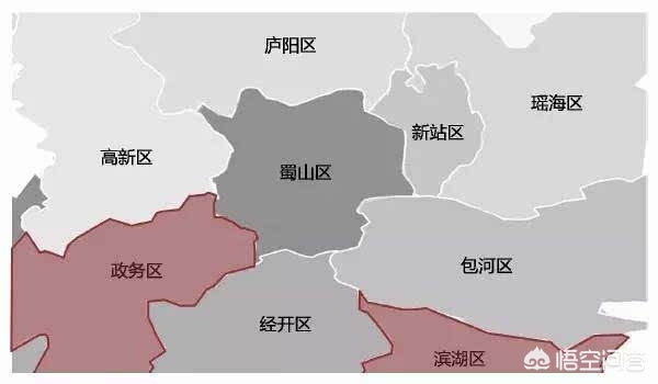 合肥市有几个区分别是什么区