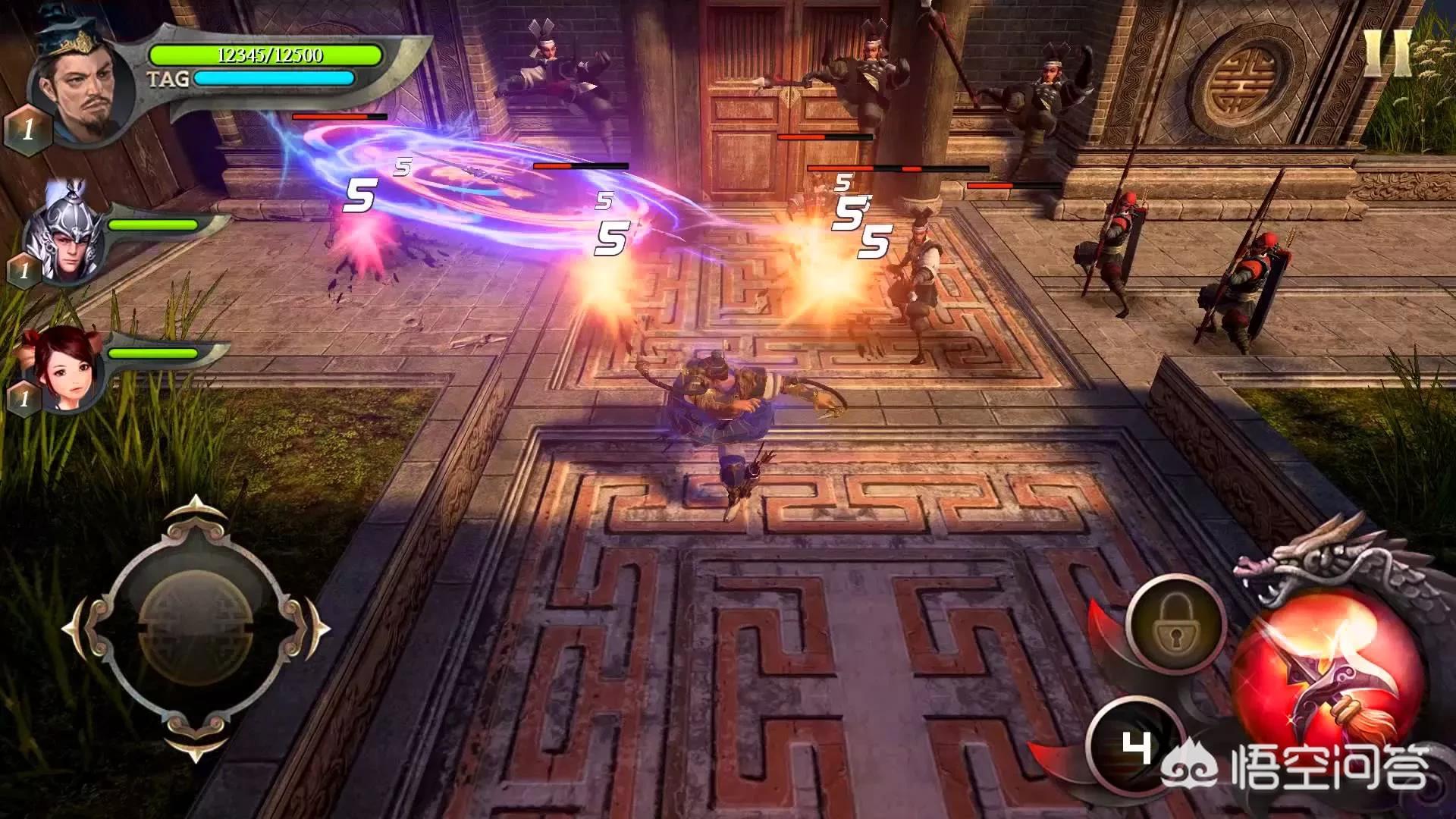 有哪些类似《真三国无双》的三国手游？