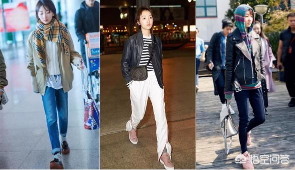 女明星运动装搭配,乔欣陈瑶唐嫣都是高个子女明星,身高170+如何穿搭?