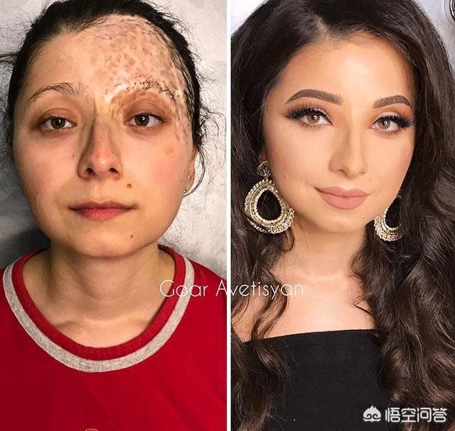 前妆后化妆技巧
