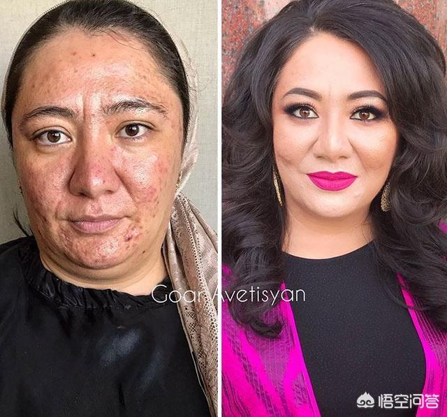 前妆后化妆技巧
