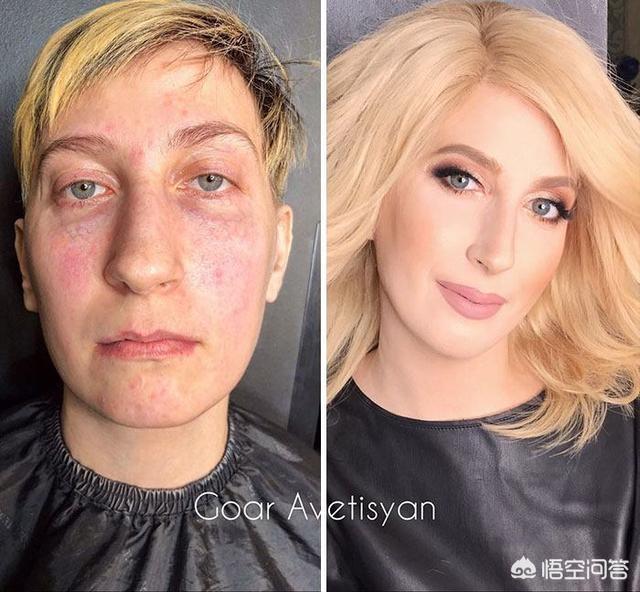前妆后化妆技巧
