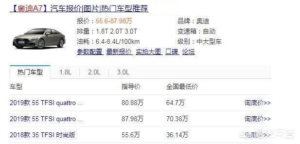 新一代奥迪a7