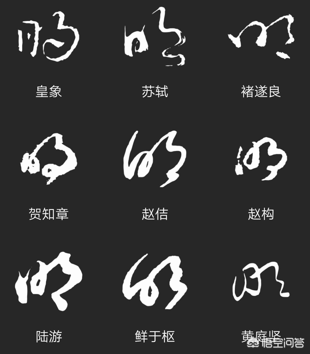 看得懂的草书字体