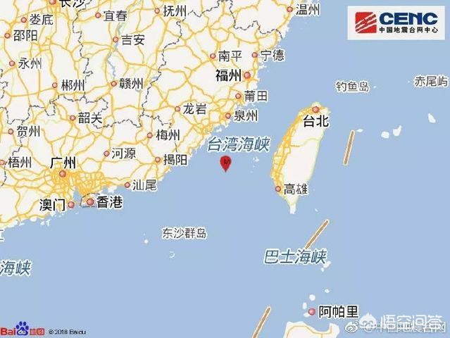 11月26日台湾海峡地震，没有引起海啸，这是为什么？：台湾海啸