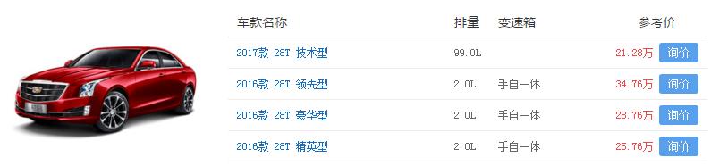 atxl凯迪拉克