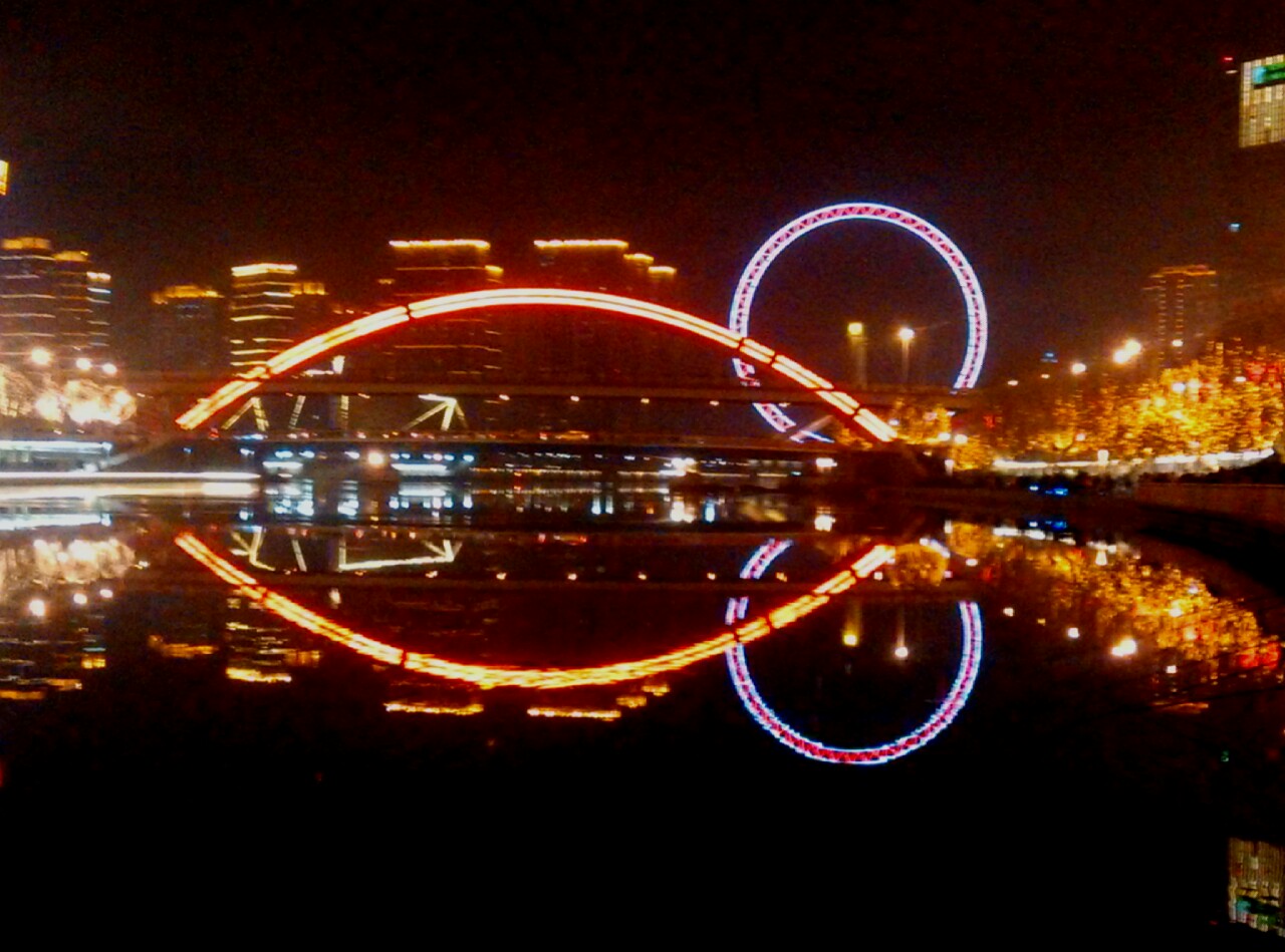 天津之眼有什么寓意？：天津之眼图片