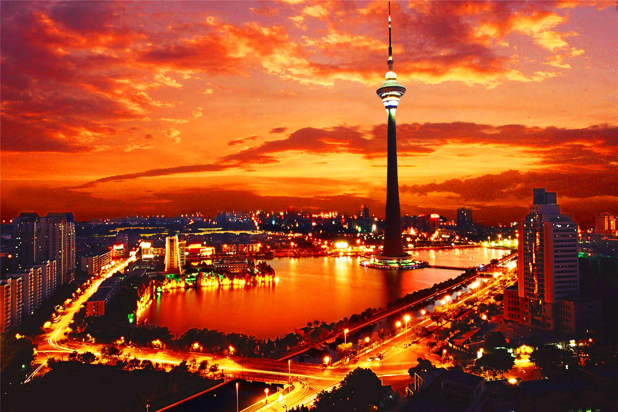 天津之眼有什么寓意？：天津之眼图片