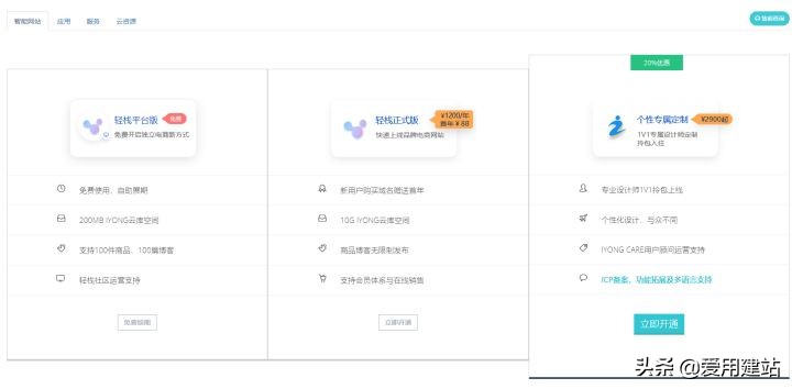 个人搭建网站什么网站好