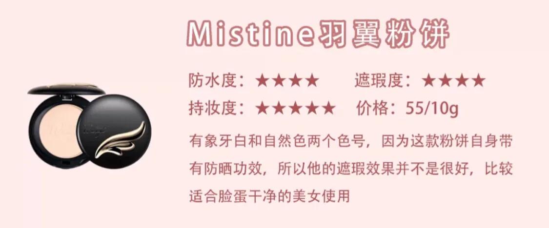 好物分享美妆平价粉饼
