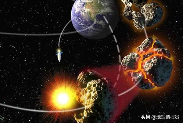 我国规划撞击小行星