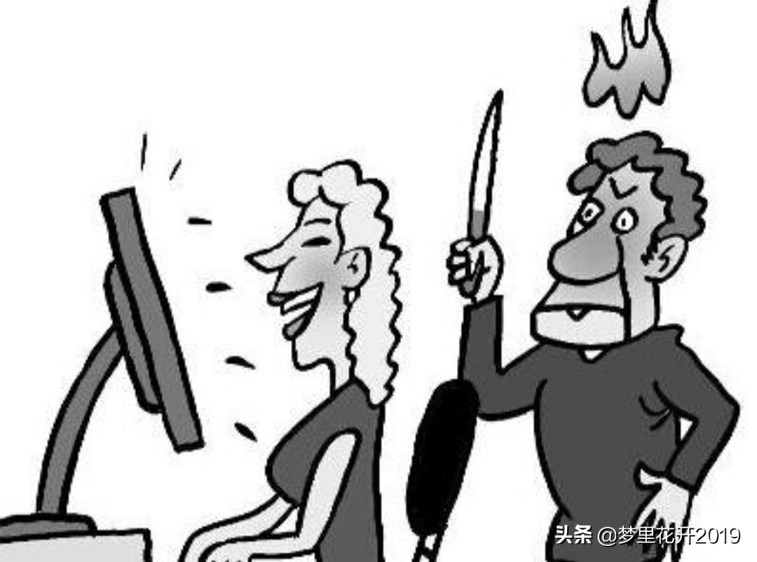 [死者疑用刀具杀妻儿]刚结婚，被妻子拿菜刀威胁，该怎么办？
