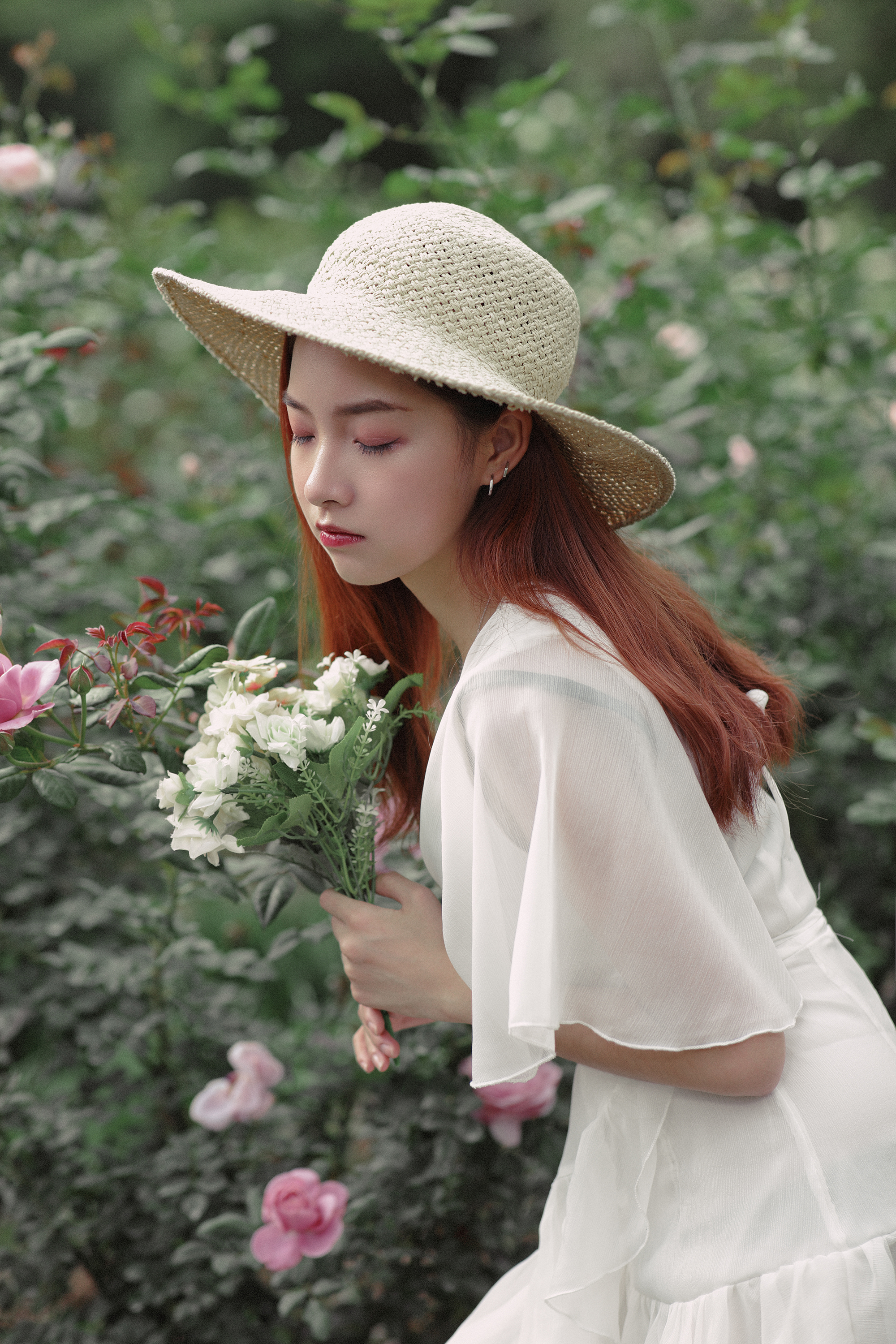 帮化妆服装拍照技巧
