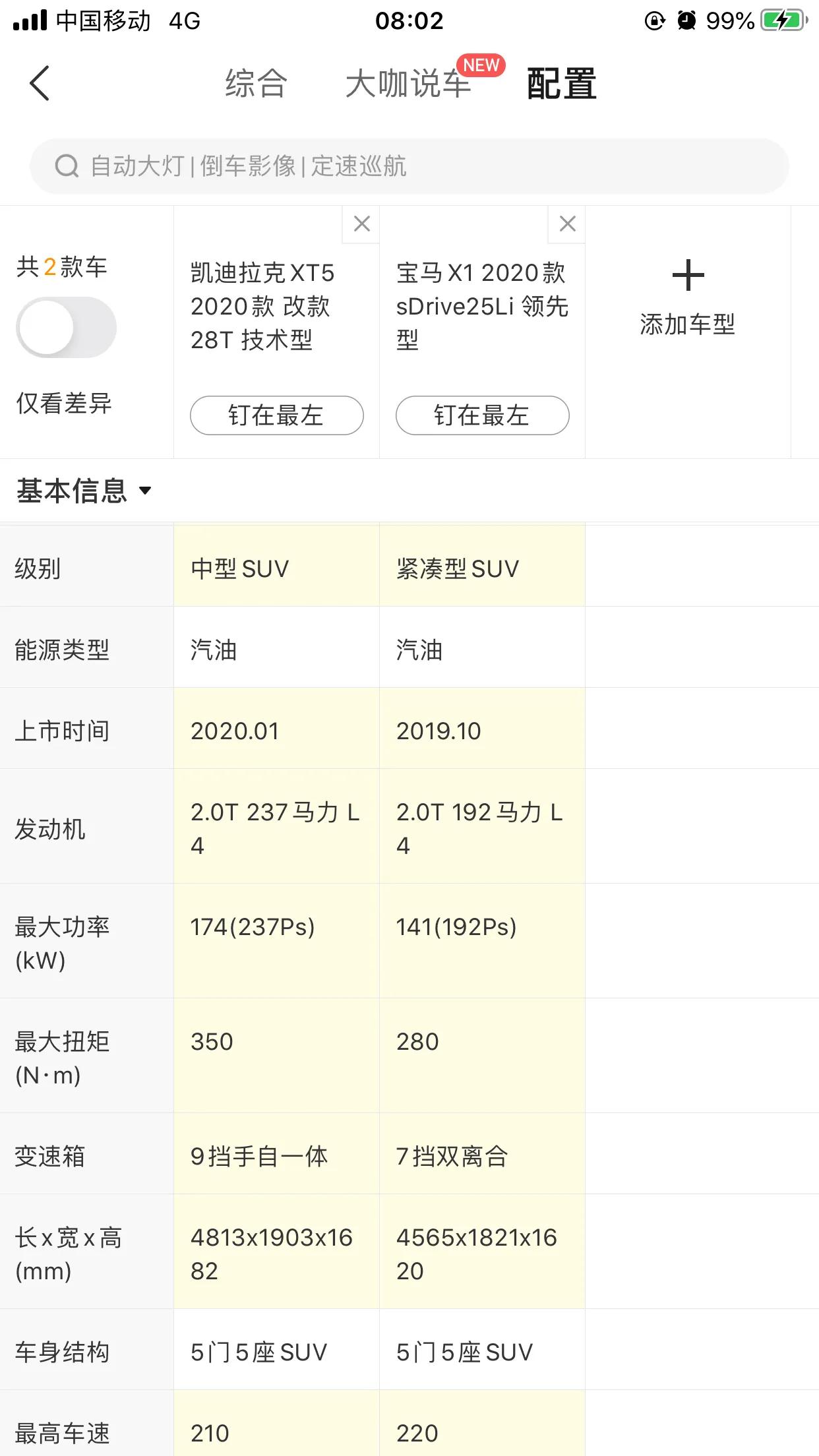 凯迪拉克x1