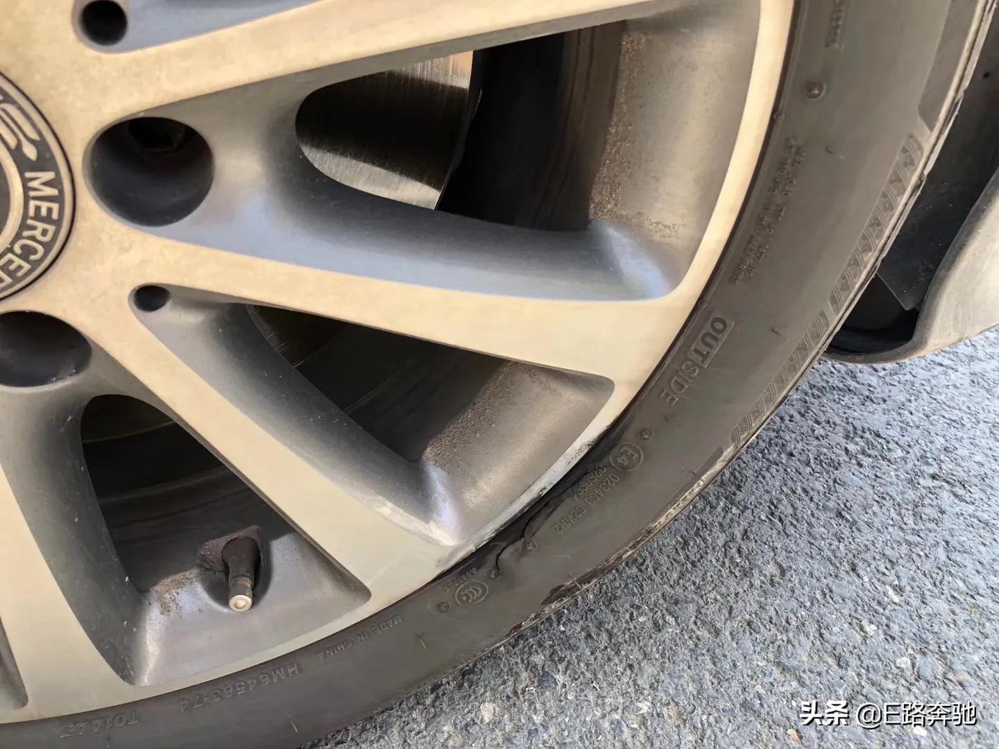 奔驰防爆胎