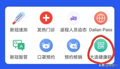 大连市使用什么健康码