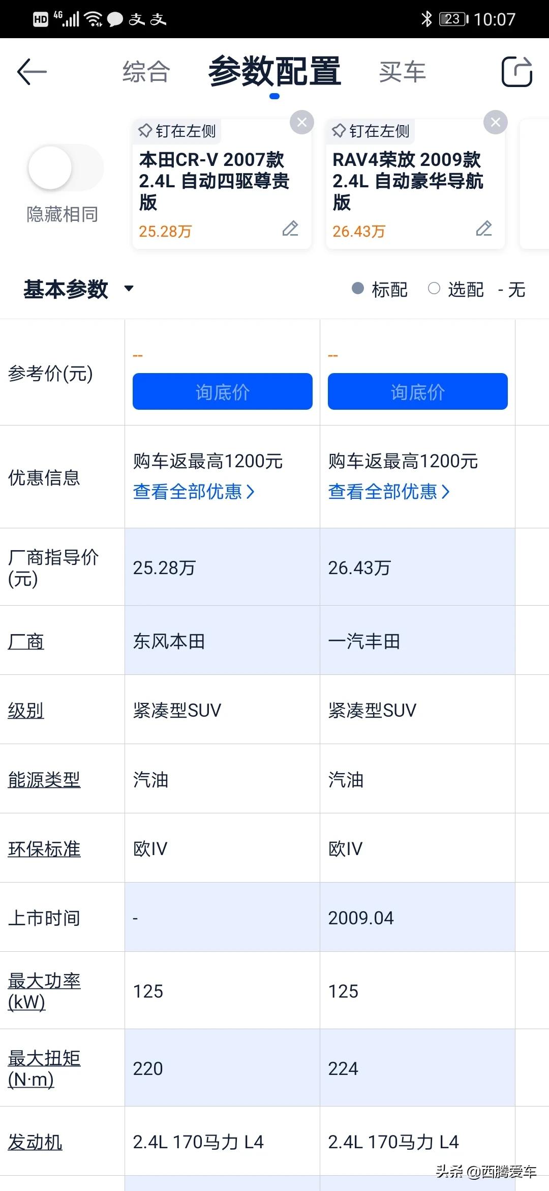二手车2012年rav4价格，rv4丰田2012款二手报价