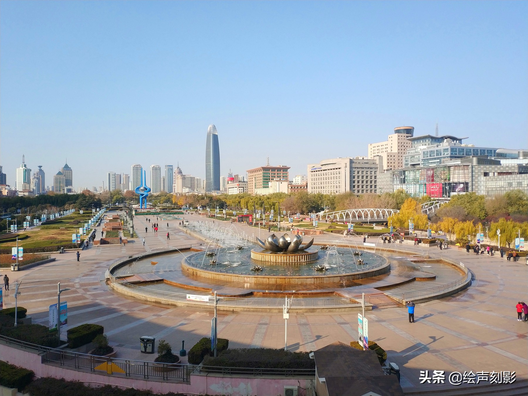 济南市中心有什么广场