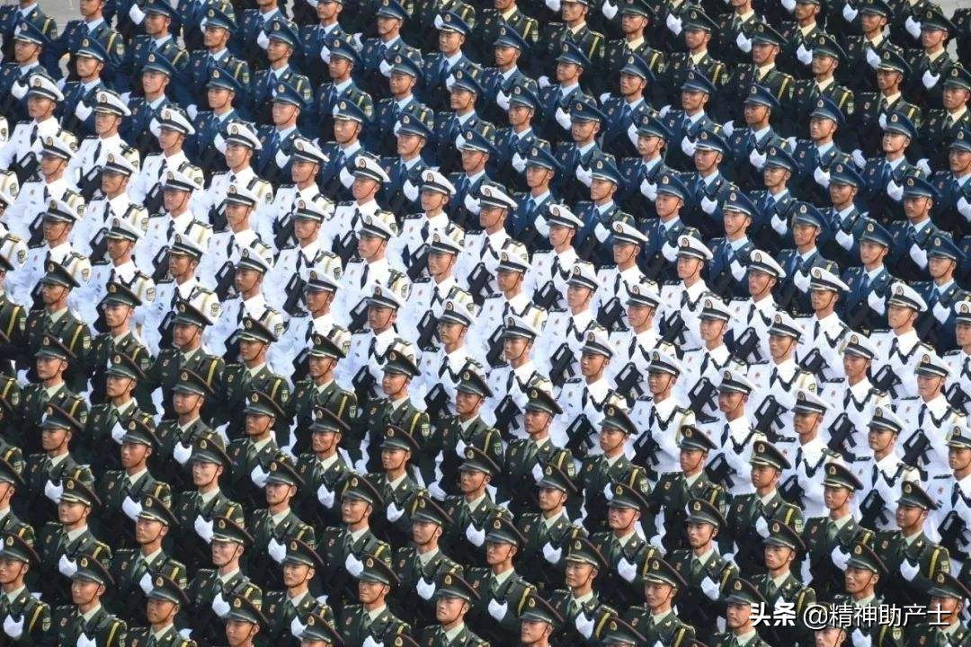 九三阅兵演练画面