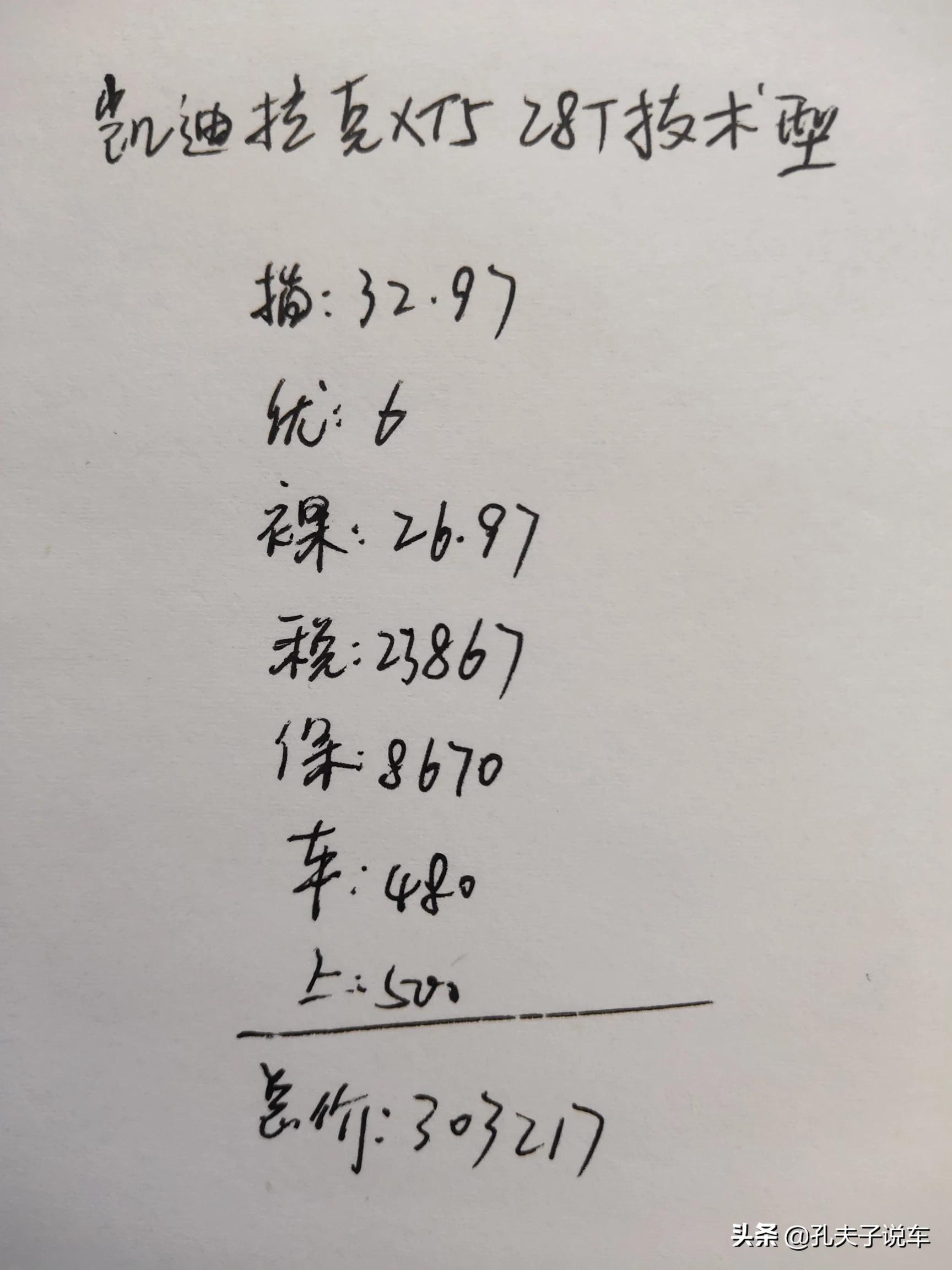 上汽通用凯迪拉克xt5