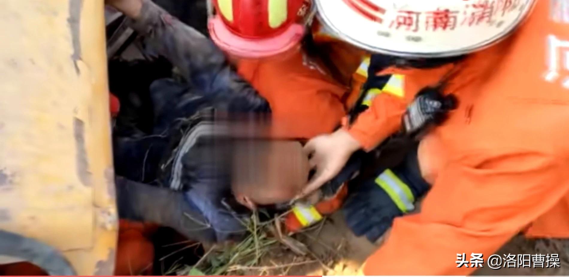 [30楼坠落奇迹生还]洛阳：八旬老汉被30吨吊车砸在沟底，40分钟营救老汉奇迹生还, 你怎么看？