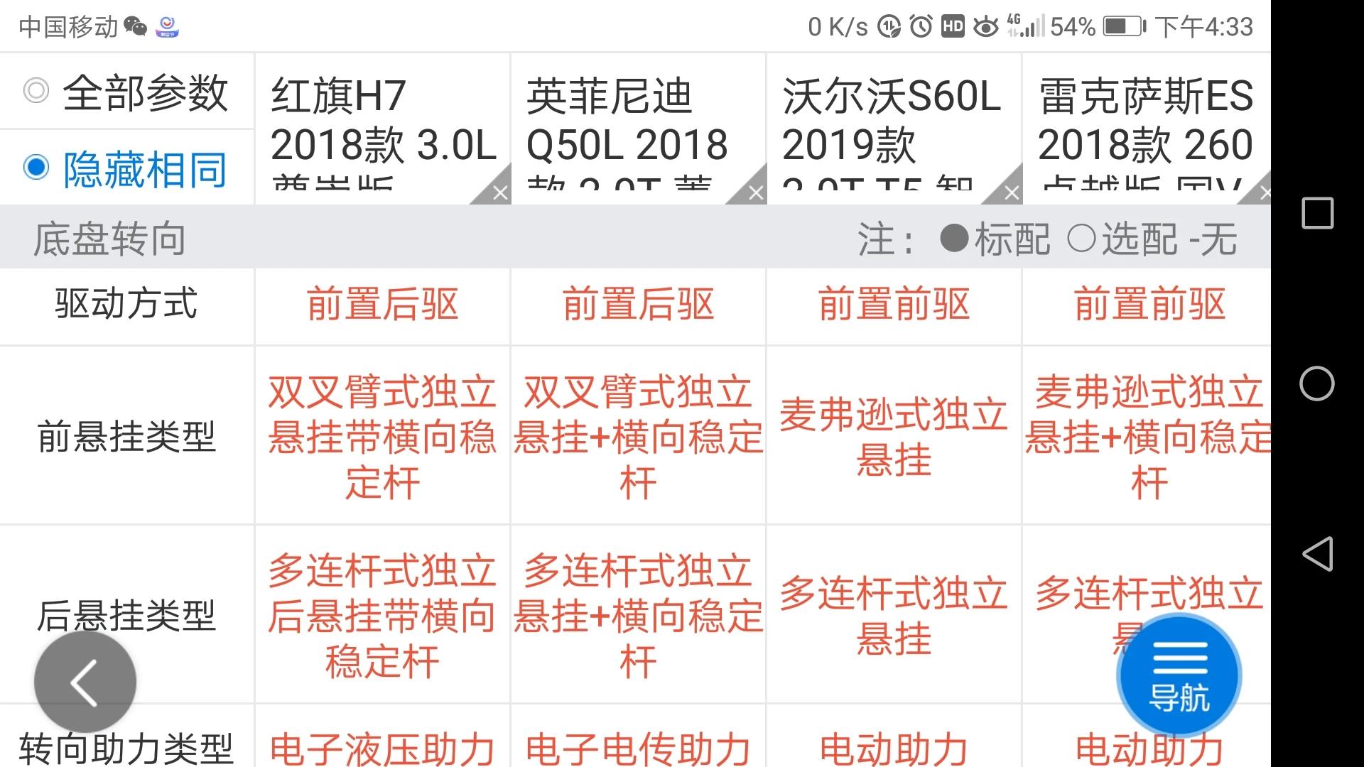 沃尔沃s60l 配置