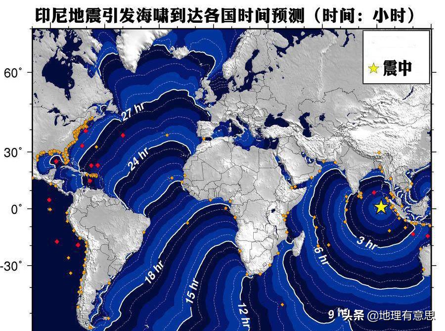美多地发布海啸预警