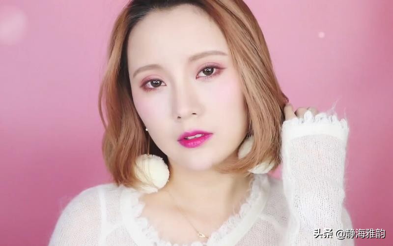 化妆技巧桃花妆
