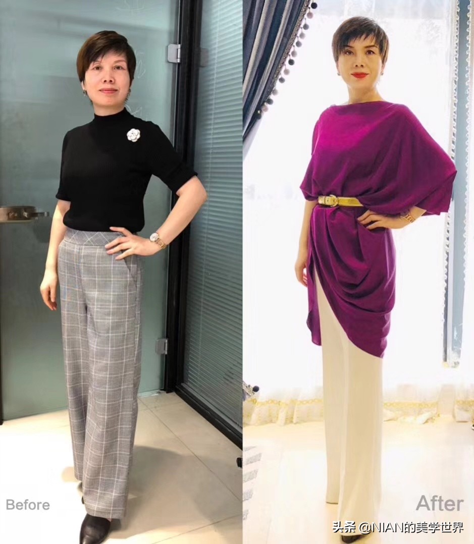 搭配衣服技巧化妆
