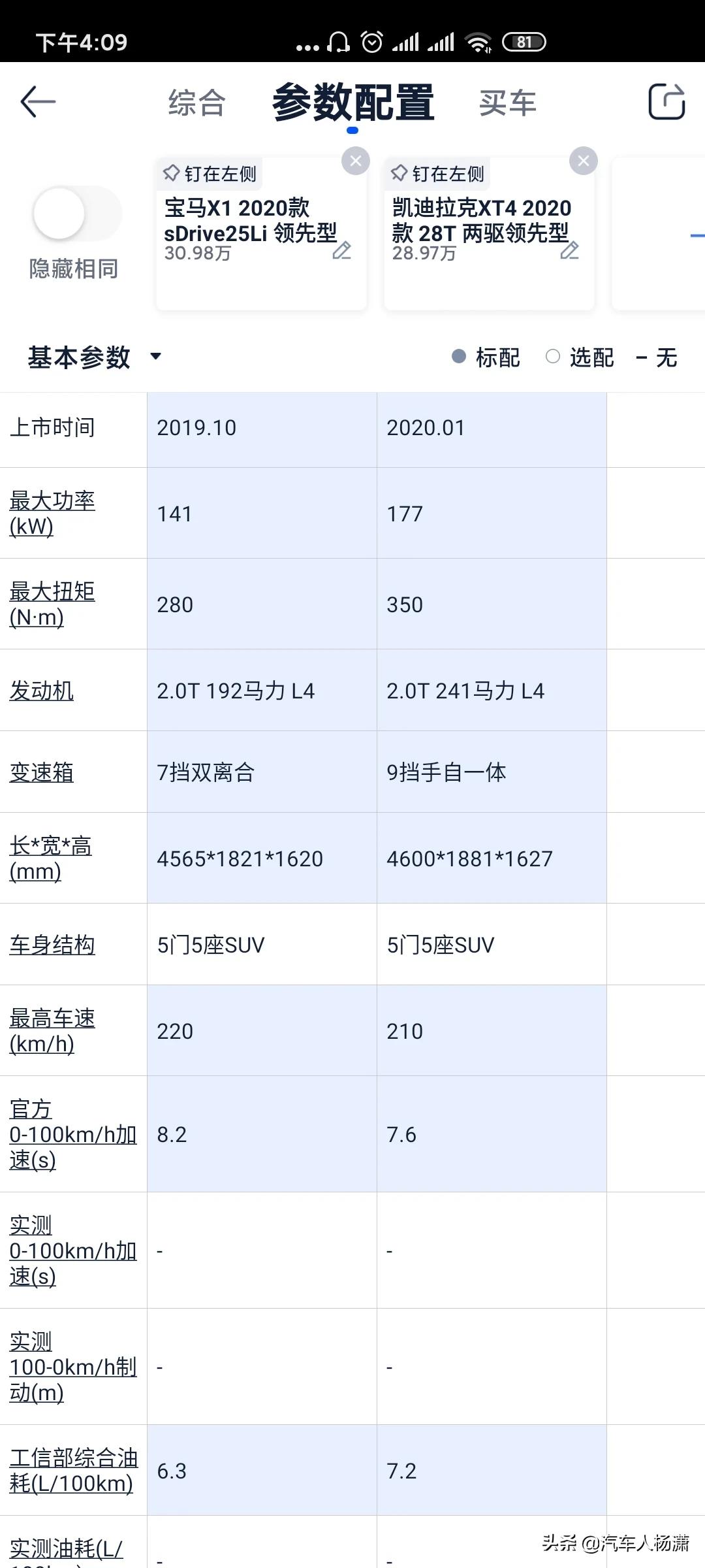 凯迪拉克x1