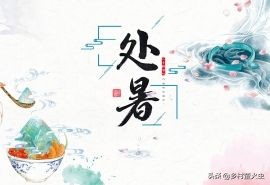 今天处暑
