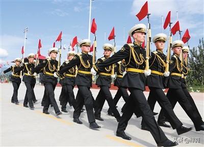九三阅兵演练画面