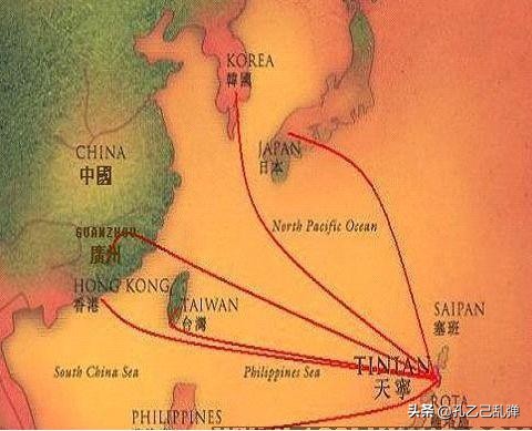 美国试射核导弹（美国轰炸日本广岛长崎的飞机哪里降落的？为什么？）