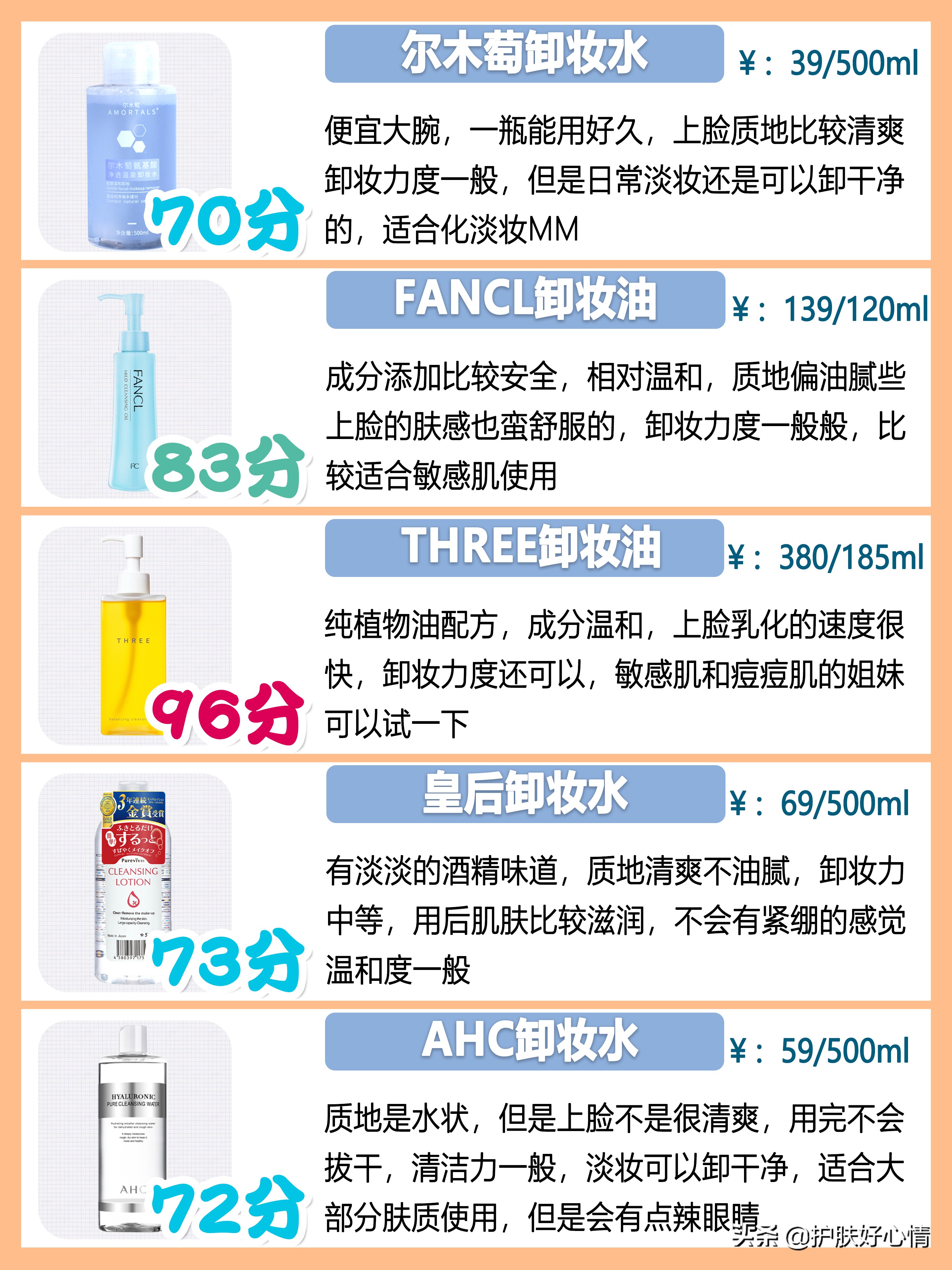 卸妆膏平价美妆好物推荐
