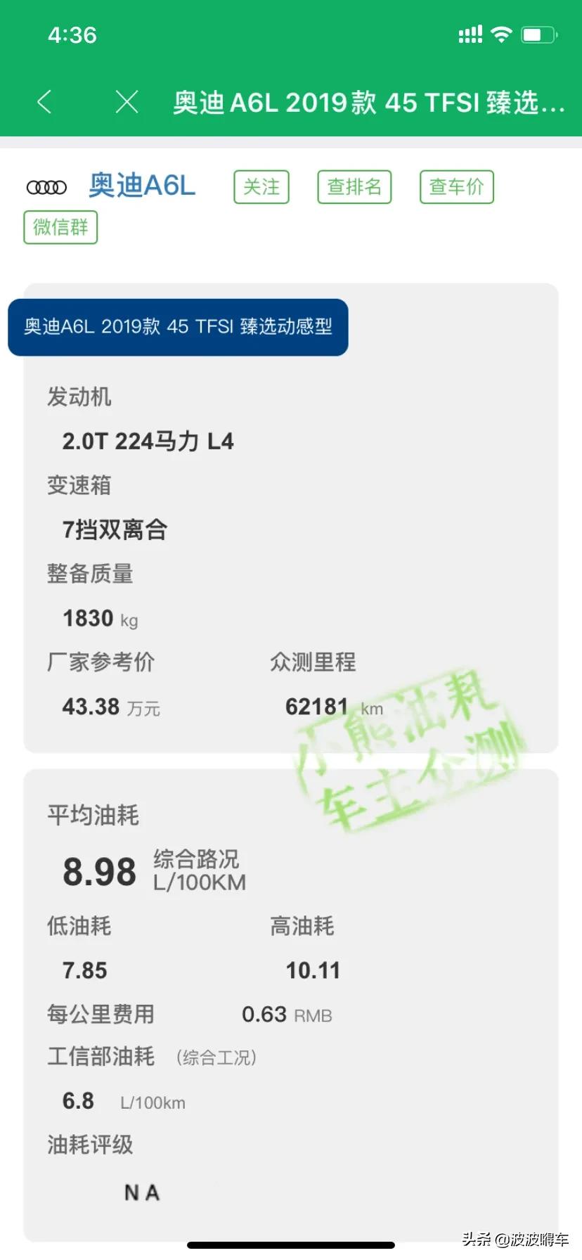 奥迪a6l图
