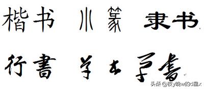文化行书字体怎么写