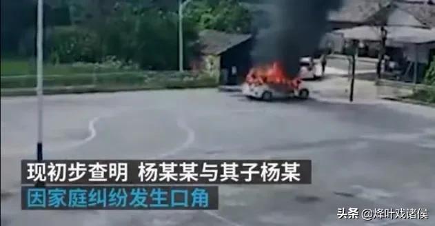 [杀欲离婚妻子判死缓]如何看待男子家暴妻子38年，因不满儿子「袒护」母亲，男子持刀杀子烧车被判死缓？什么导致悲剧发生？