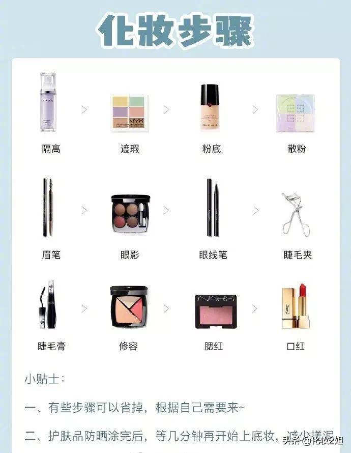 卖化妆品的化妆技巧
