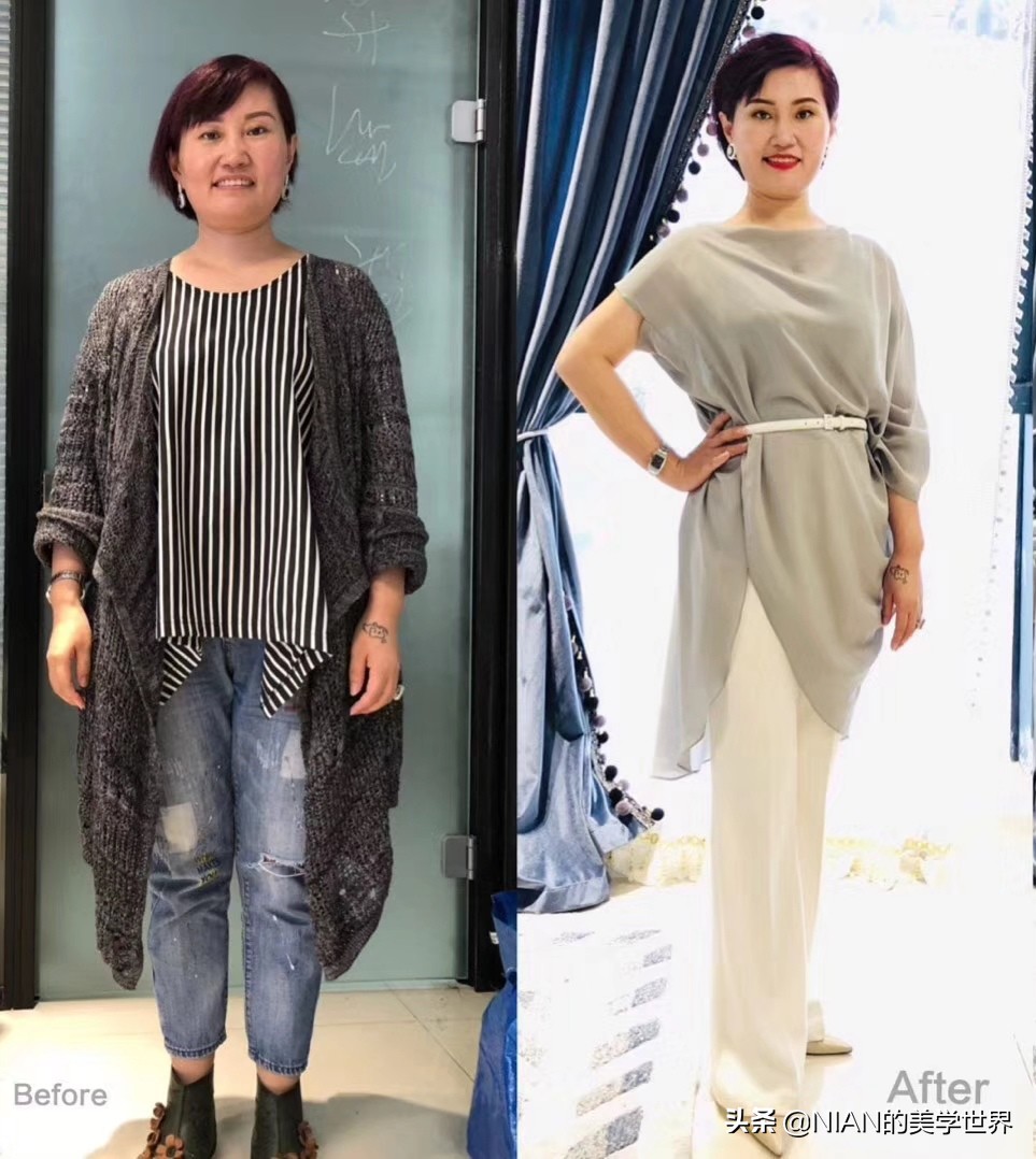 搭配衣服技巧化妆
