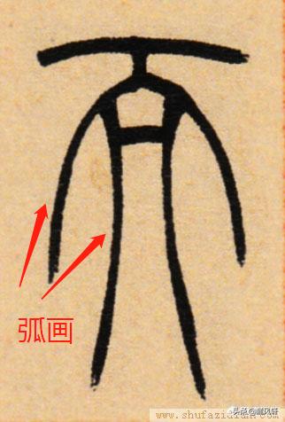 粮的小篆字体怎么写好看
