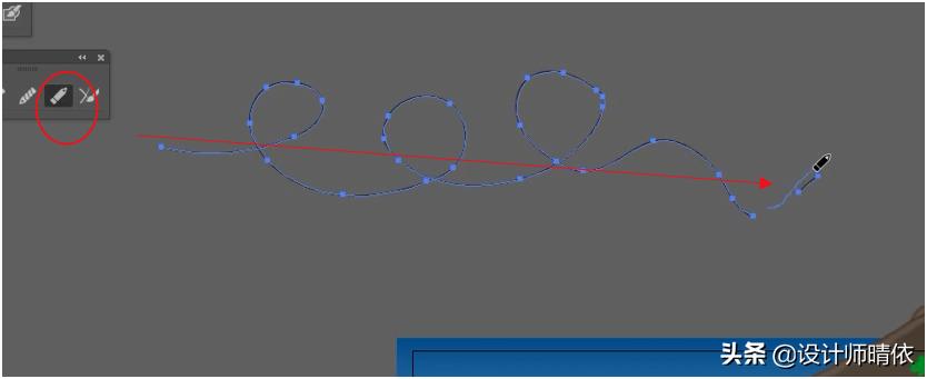 [橡皮擦工具]橡皮擦工具的方法步骤？