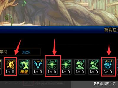 DNF100版本黑暗武士怎么加点？