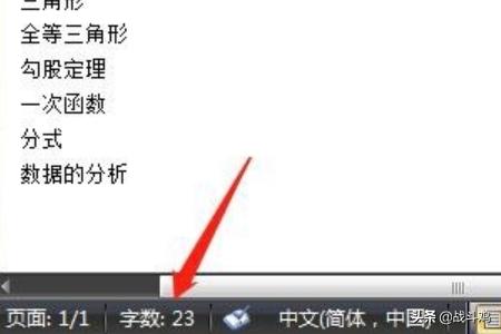 怎么查有多少字？：查字数
