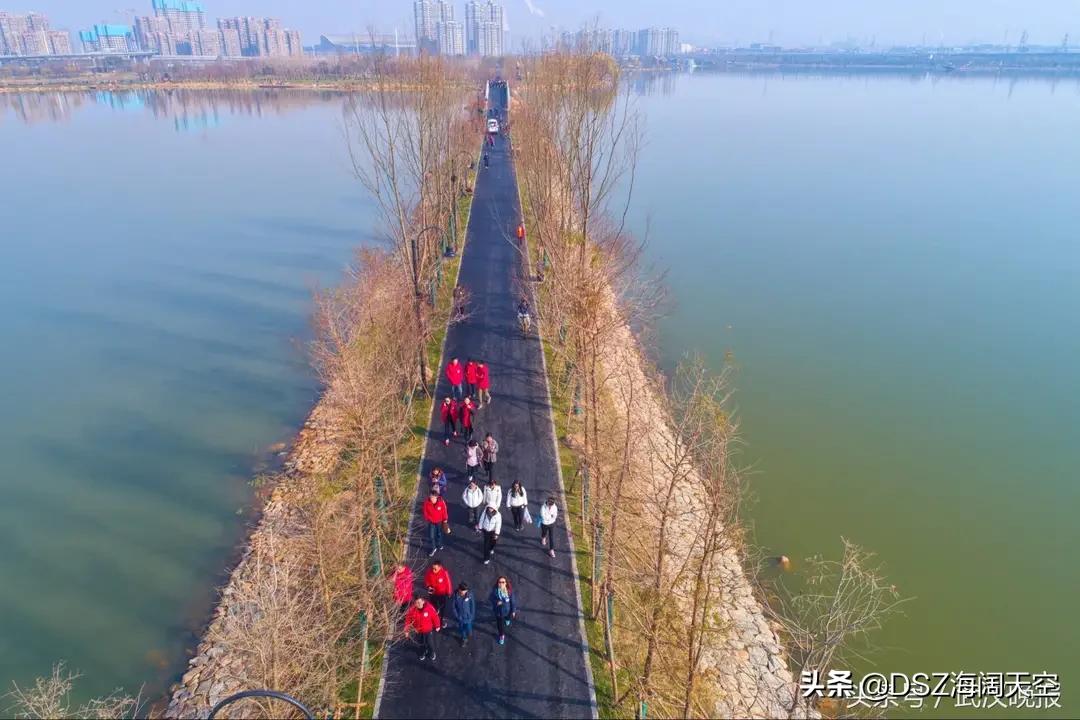 武汉空中绿道骑行汉口哪里上去？