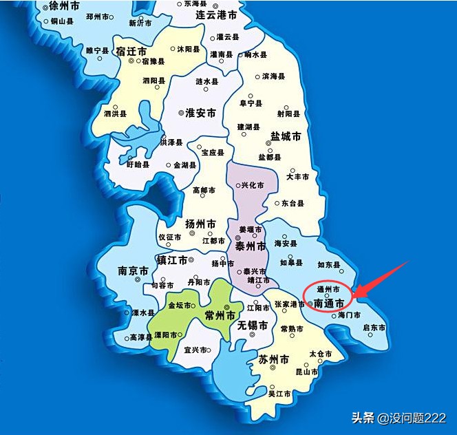 南通市归属哪个市
